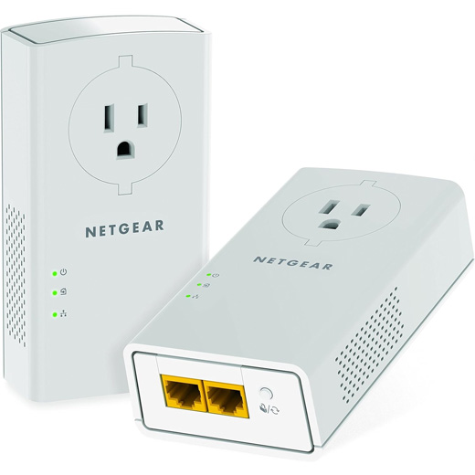 NETGEAR power line adapter kit 2000 mbps